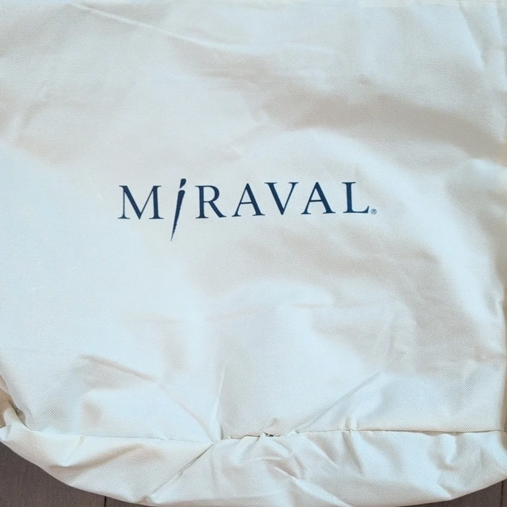 Miraval Tote and Metal Water Bottle